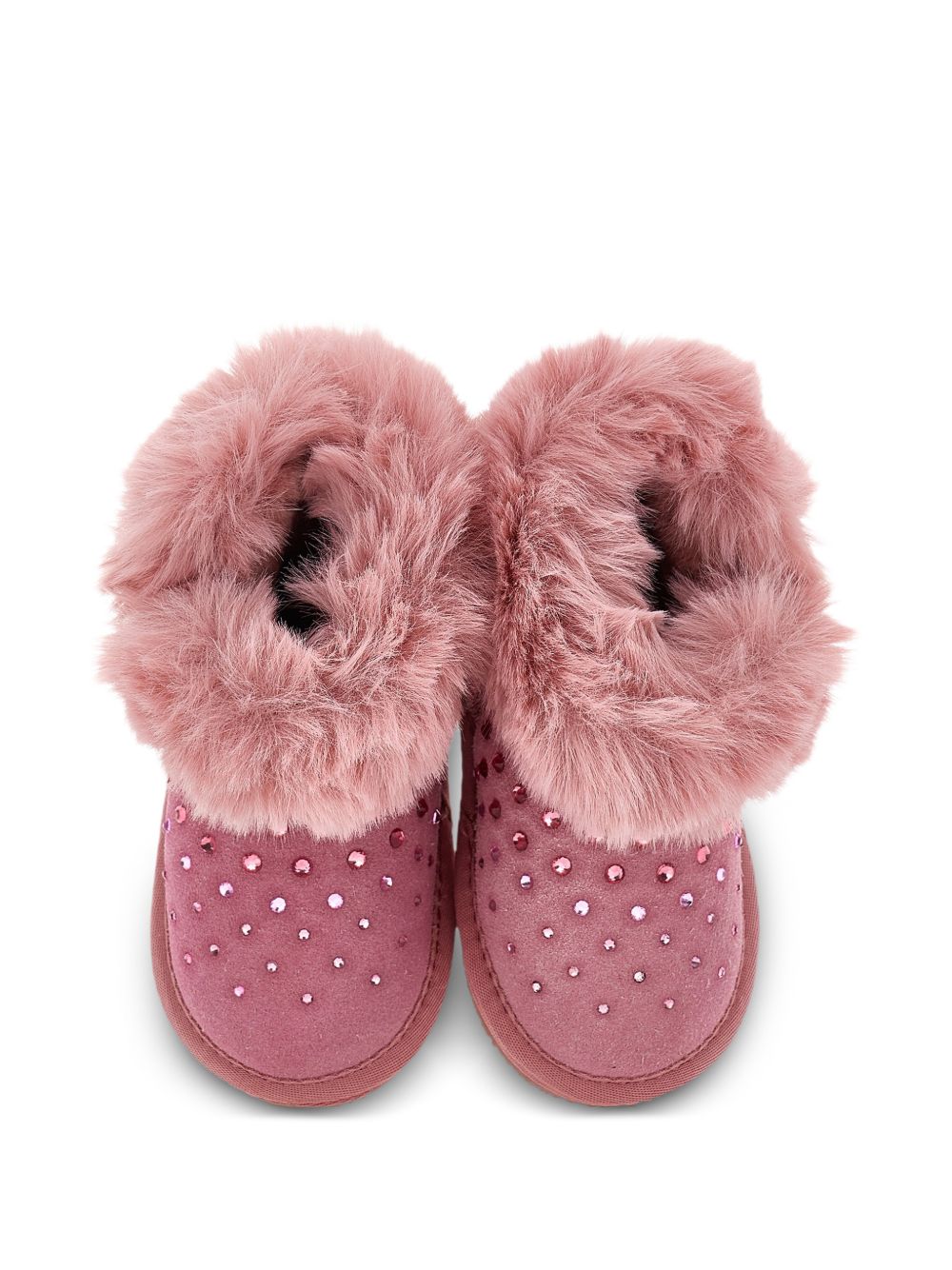 Stivali per bambina Monnalisa Kids rosa con strass 83H003 8775 0063 MONNALISA KIDS