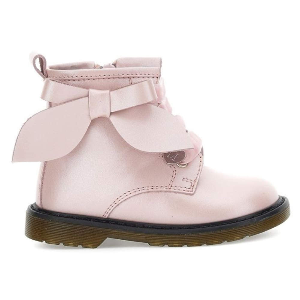 Stivali per bambina Monnalisa Kids rosa con dettaglio fiocco sui lati 83H009 8777 094F MONNALISA KIDS
