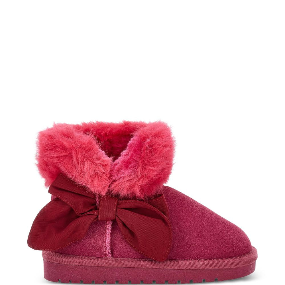 Stivali per bambina Monnalisa Kids rossi con fiocco 8CH005 8776 0069 MONNALISA KIDS