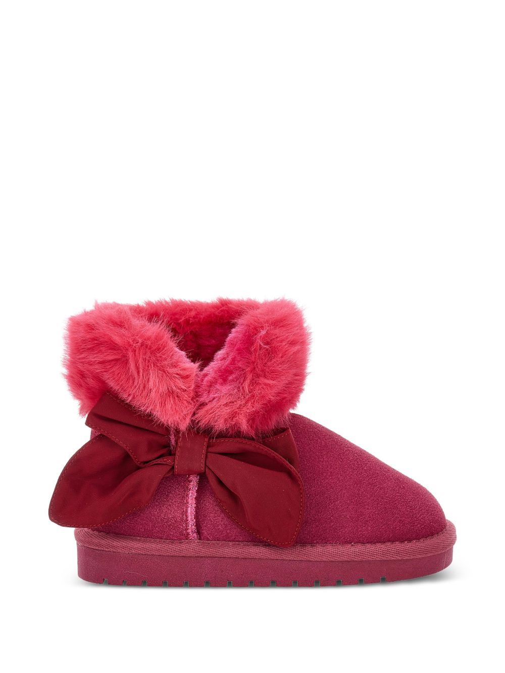 Stivali per bambina Monnalisa Kids rossi con fiocco 8CH005 8776 0069 MONNALISA KIDS
