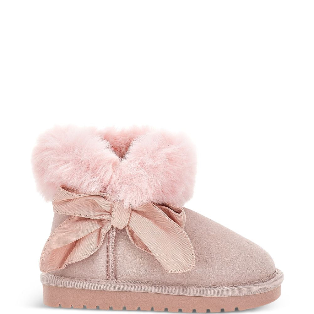 Stivali per bambina Monnalisa Kids rosa con fiocco 8CH005 8776 094F MONNALISA KIDS