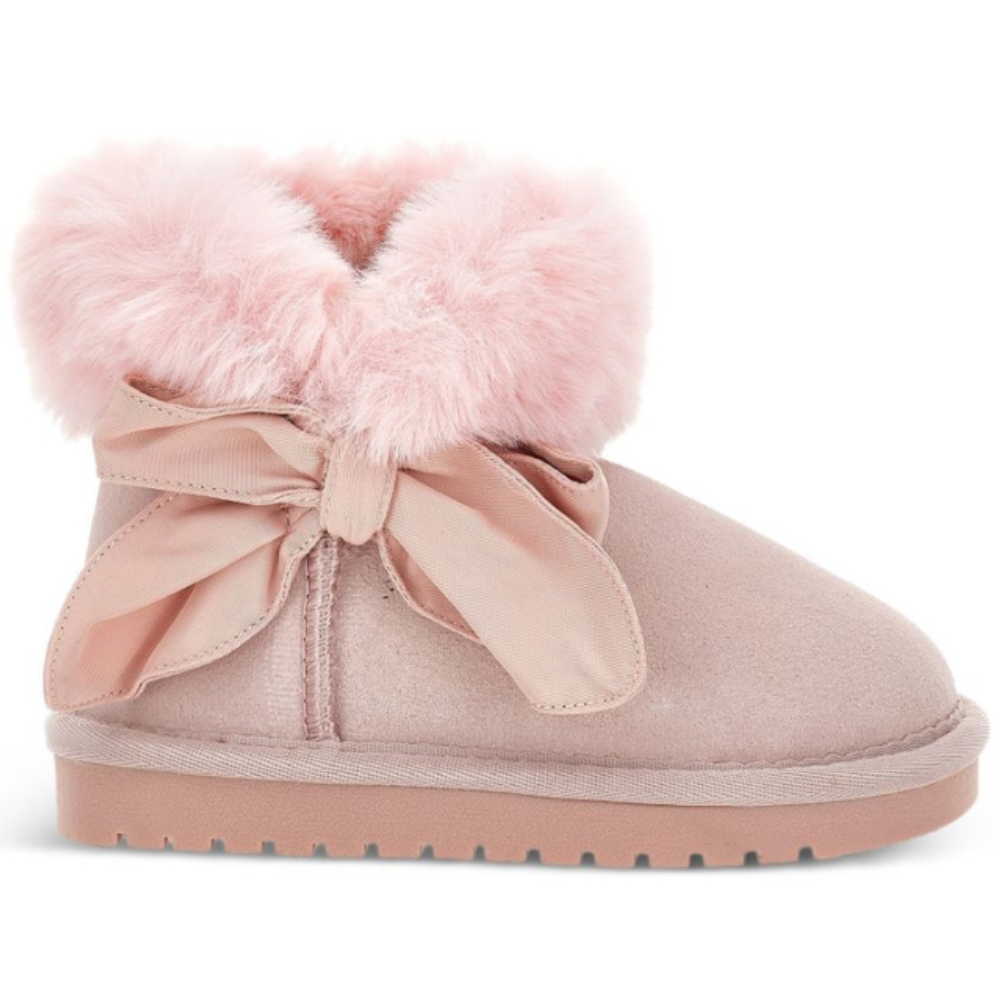Stivali per bambina Monnalisa Kids rosa con fiocco 8CH005 8776 094F MONNALISA KIDS
