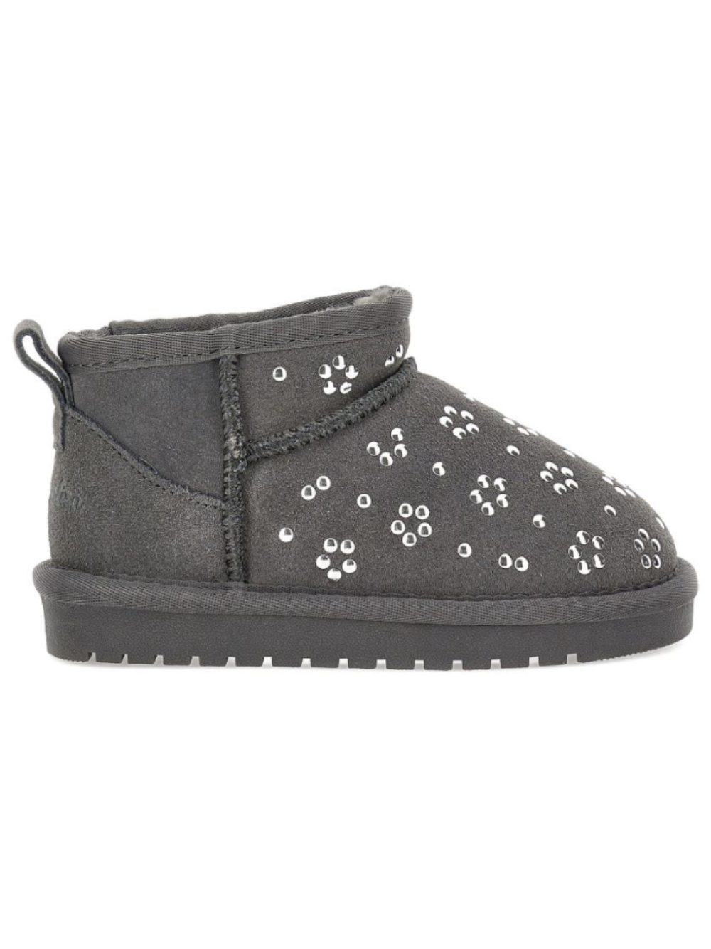 Stivaletti per bambina Monnalisa Kids grigi con decorazione 8CH009 8775 0032 MONNALISA KIDS