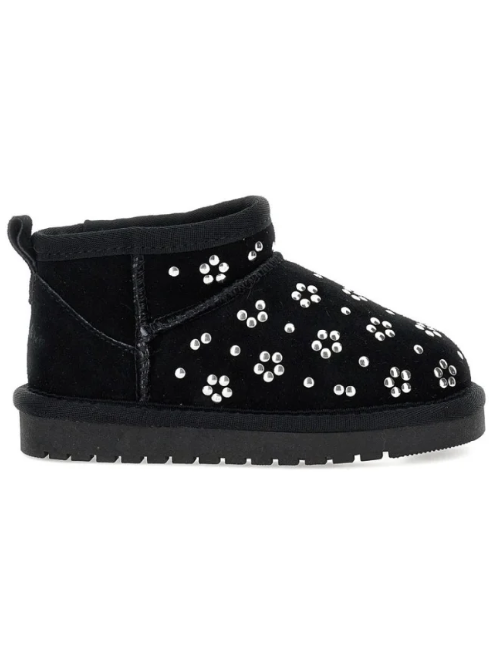 Stivaletti per bambina Monnalisa Kids neri con decorazione 8CH009 8775 0050 MONNALISA KIDS