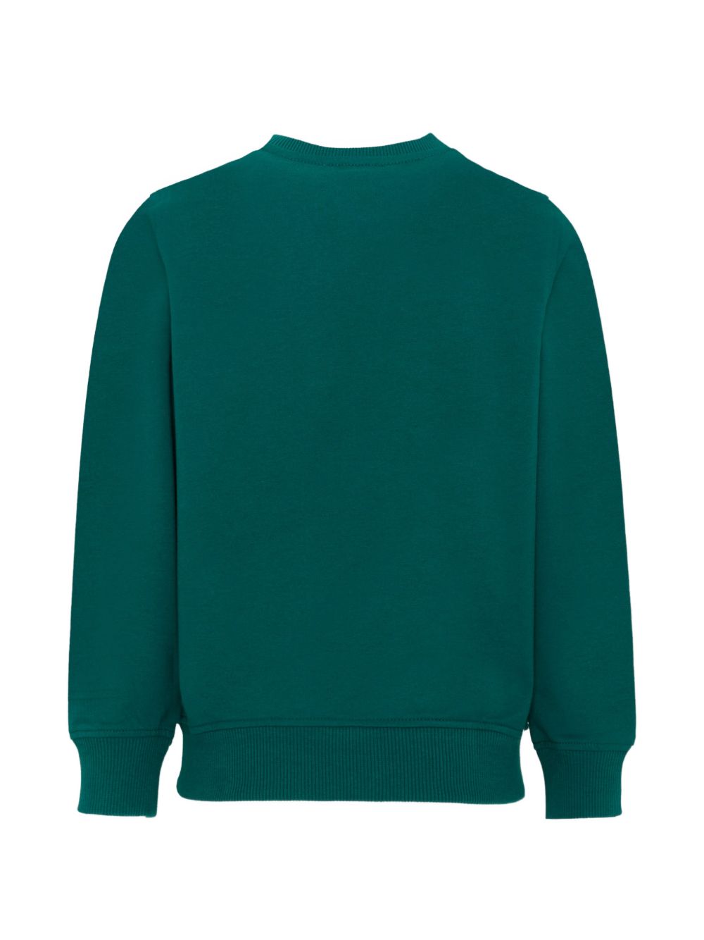 Felpa per bambino Moschino Kids verde con motivo Teddy Bear H5F08VLCA61 30327 MOSCHINO KIDS