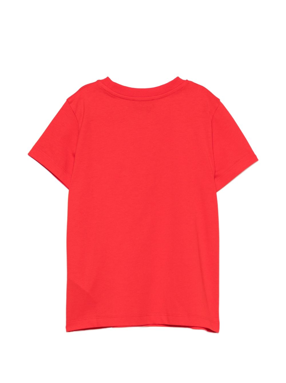 T-shirt per bambini Moschino Kiìds rossa con stampa orsetto sul davanti H9M058LAA10 50109 MOSCHINO KIDS