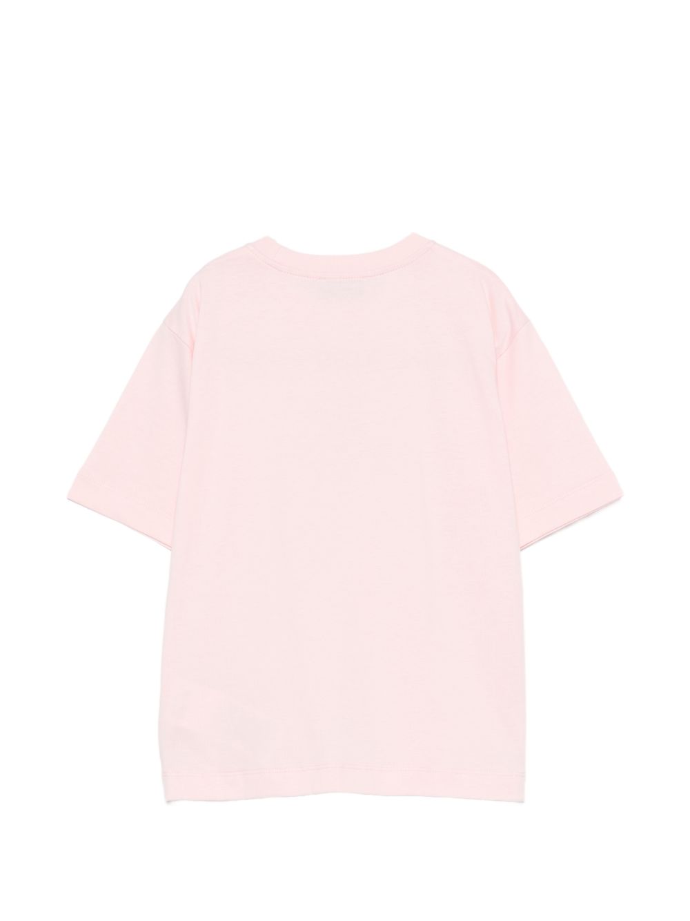 T-shirt per bambini Moschino Kids rosa con stampa orsetto HMM05WLAA34 50209 MOSCHINO KIDS