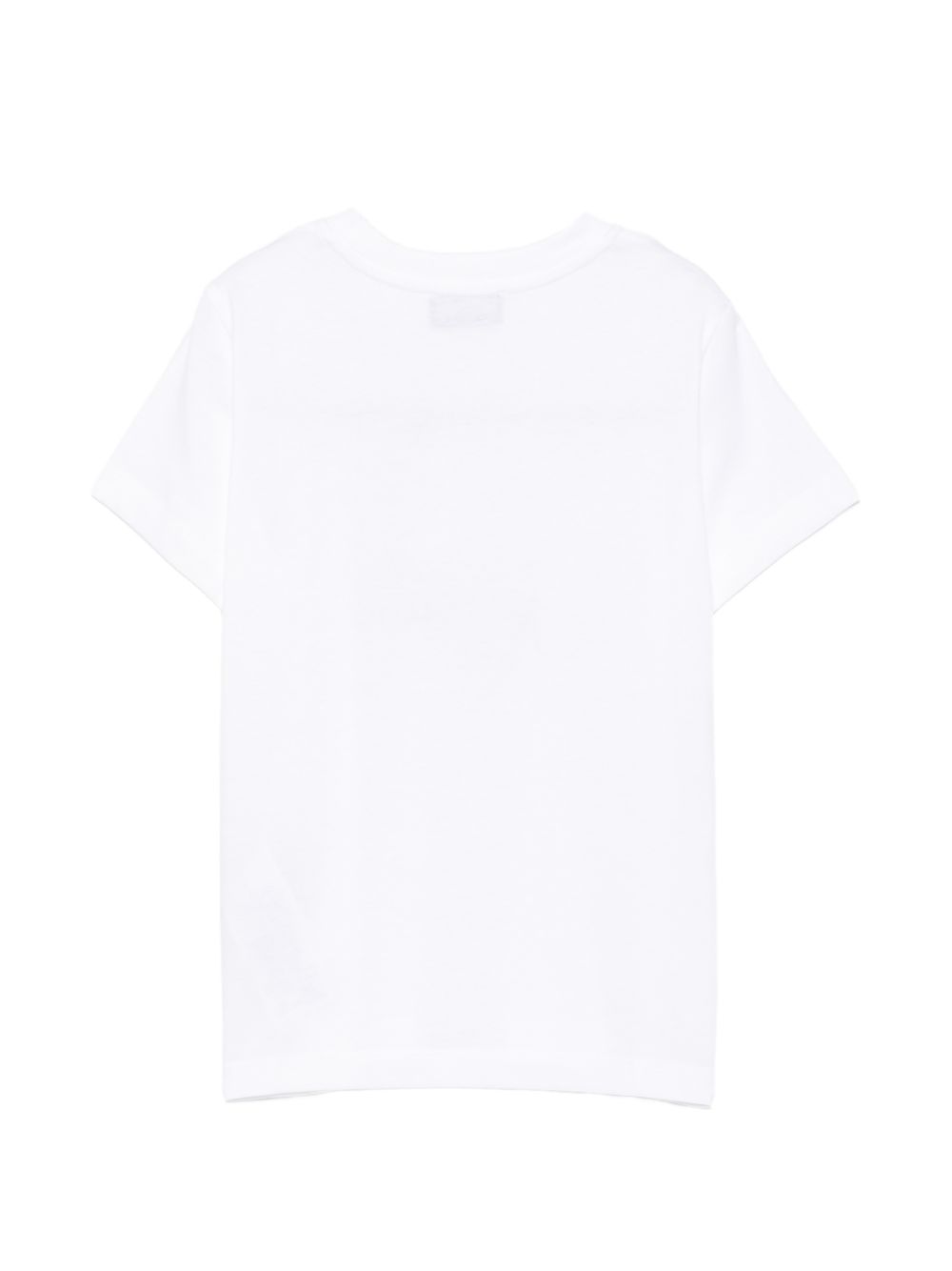 T-shirt per bambini Moschino Kids bianca con motivo Teddy Bear HUM05XLAA20 10101 MOSCHINO KIDS