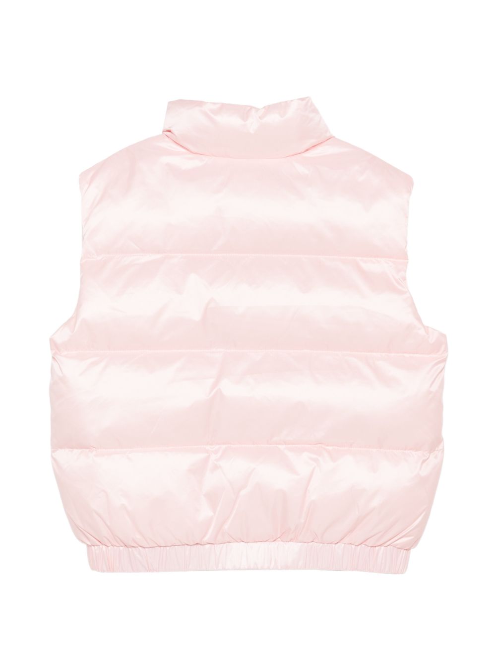 Smanicato per bambina Moschino Kids rosa con stampa logo HUS05QL3AC3 50209 MOSCHINO KIDS