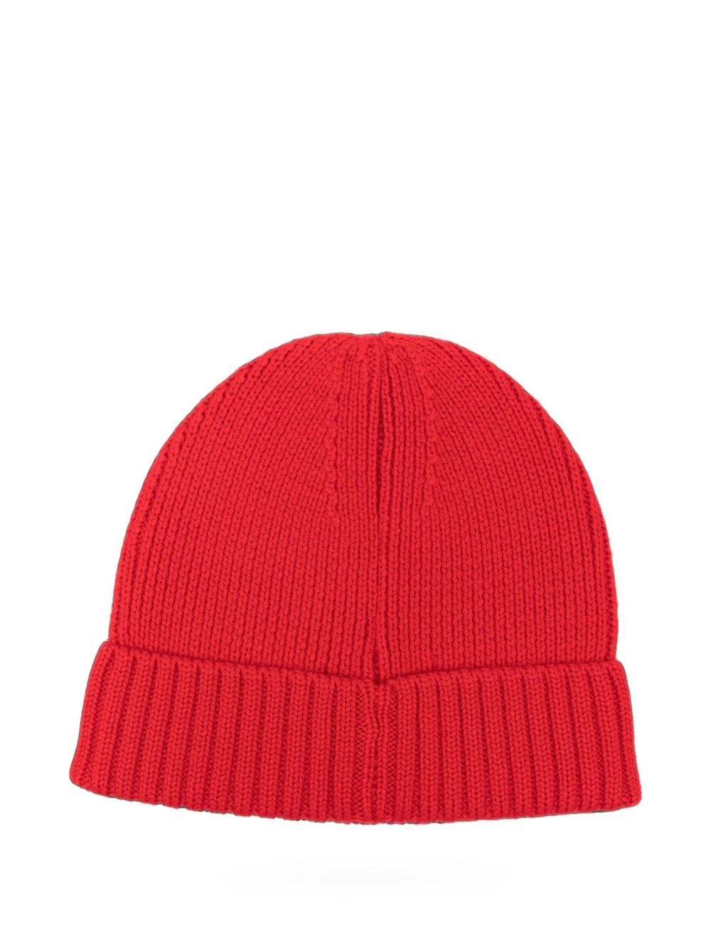 Berretto per bambini Moschino Kids rosso con ricamo Teddy Bear HUX02RLHE87 50109 MOSCHINO KIDS