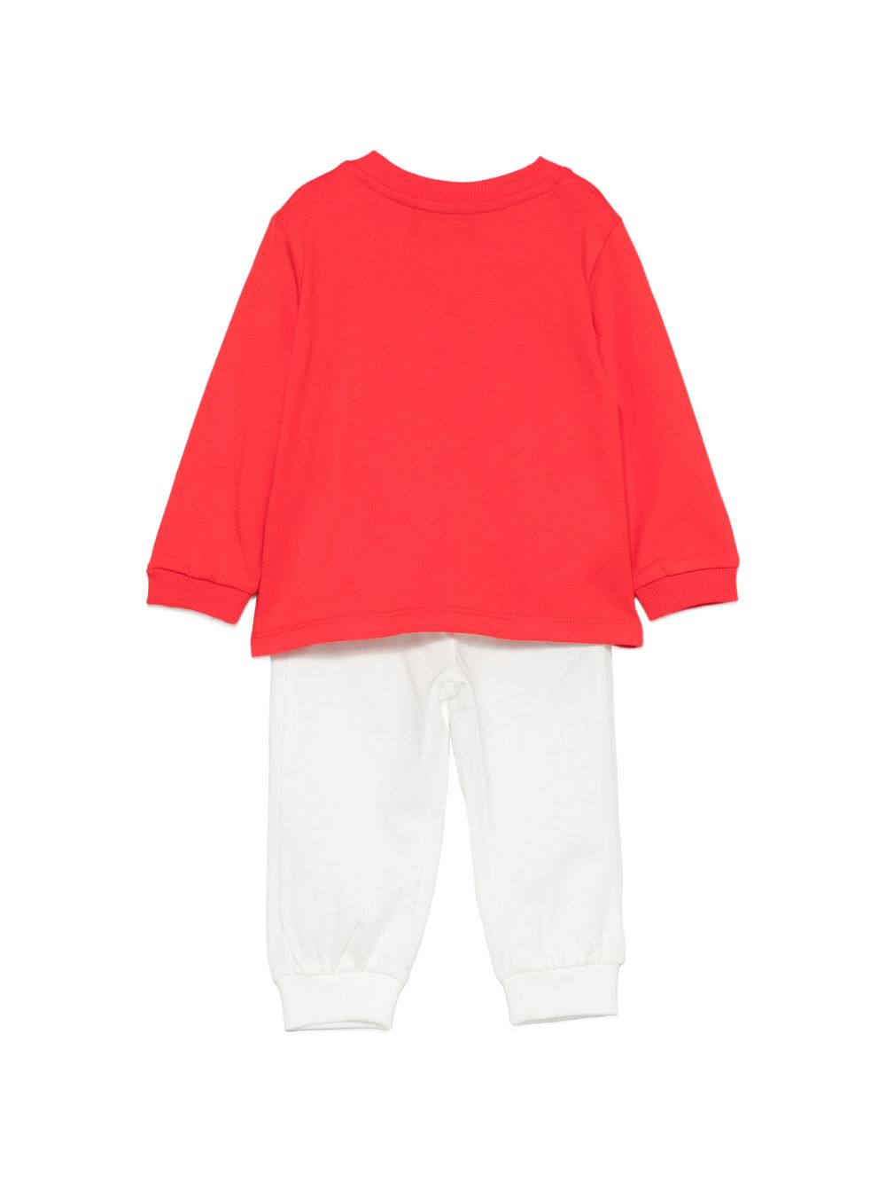 Set tuta sportiva per neonati Moschino Kids multicolore con stampa Teddy Bear M6K02FLAA10 84243 MOSCHINO KIDS