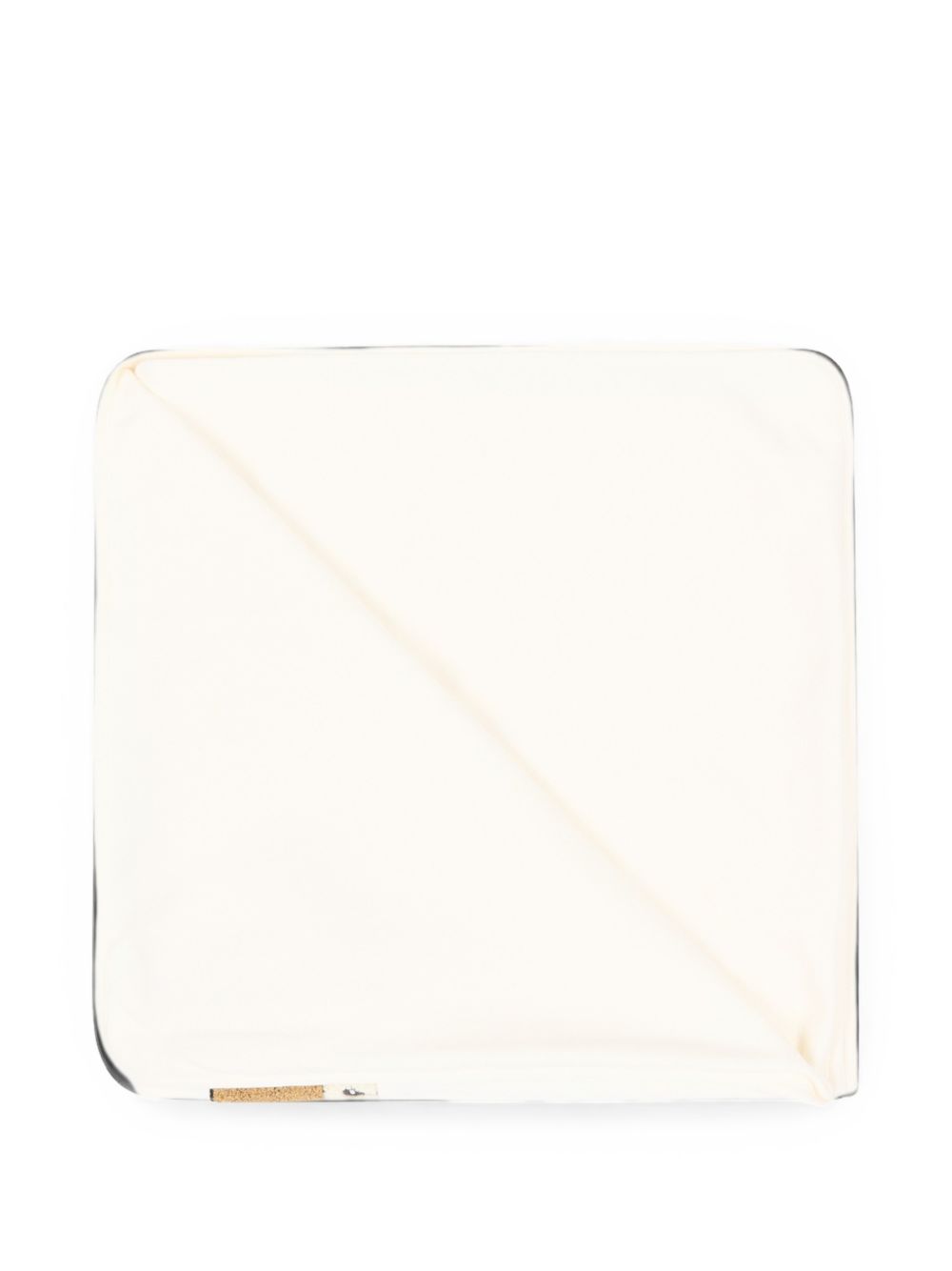 Coperta per neonati Moschino Kids beige con ricamo Teddy Bear MUB00NLCA93 10063 MOSCHINO KIDS