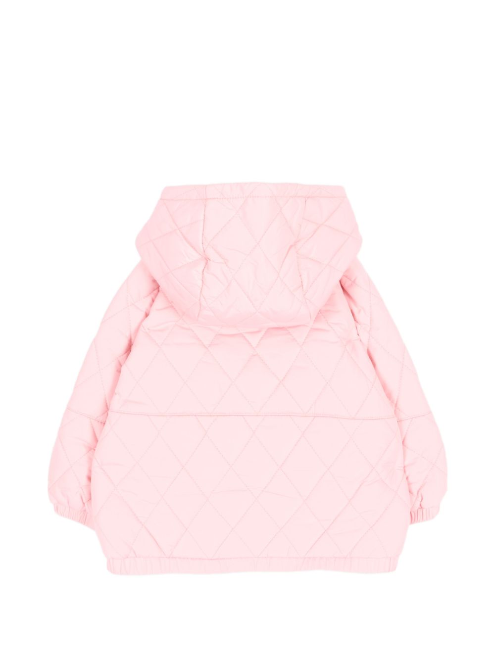 Giubbino per neonata Moschino Kids rosa trapuntata MUS036L3AC6 50209 MOSCHINO KIDS