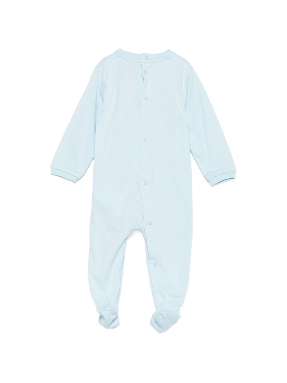 Tutina per neonato Moschino Kids azzurra con motivo Teddy Bear MUT04XLAA10 40304 MOSCHINO KIDS