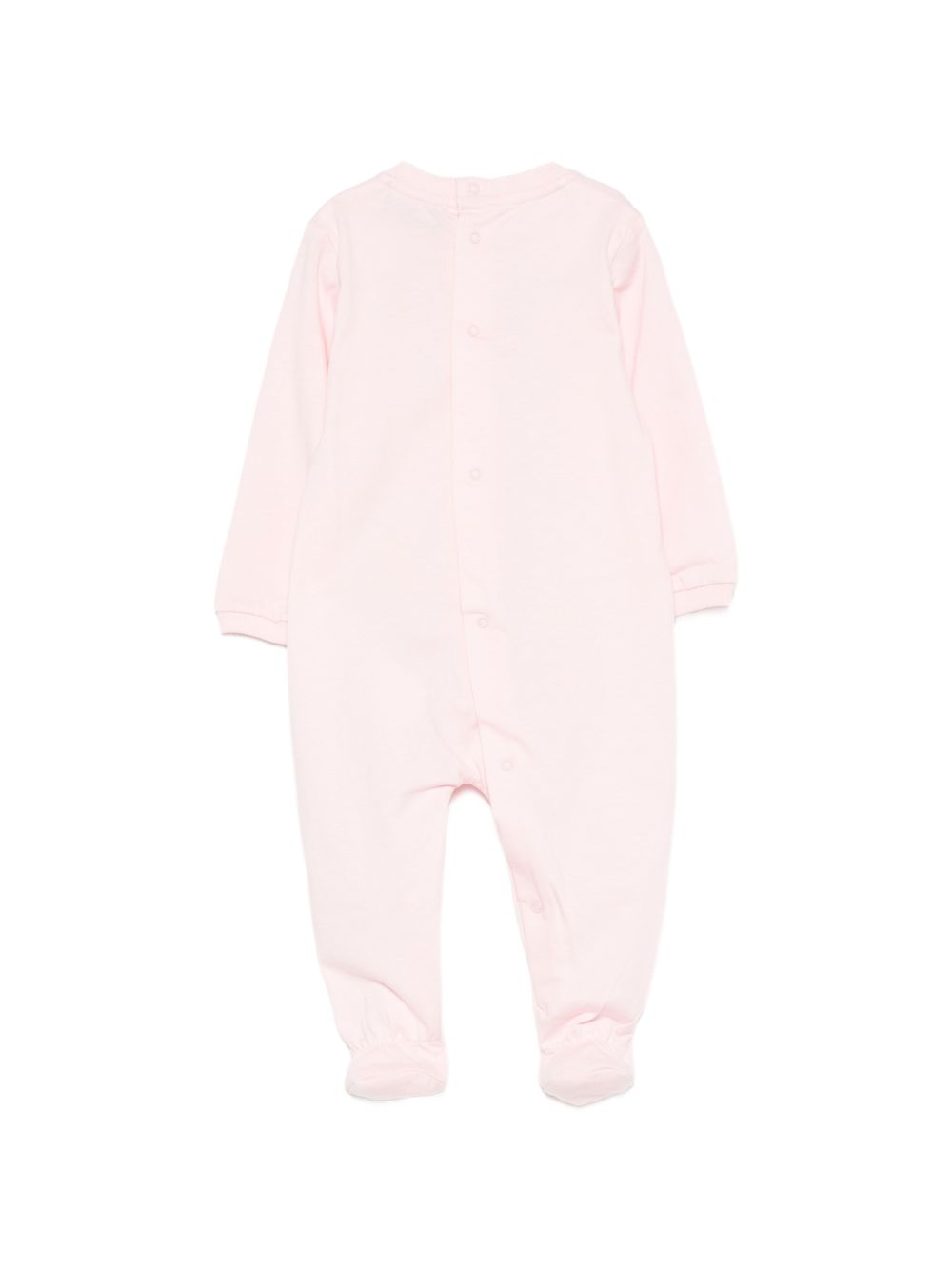 Tutina per neonata Moschino Kids rosa con motivo Teddy Bear MUT04XLAA10 50209 MOSCHINO KIDS