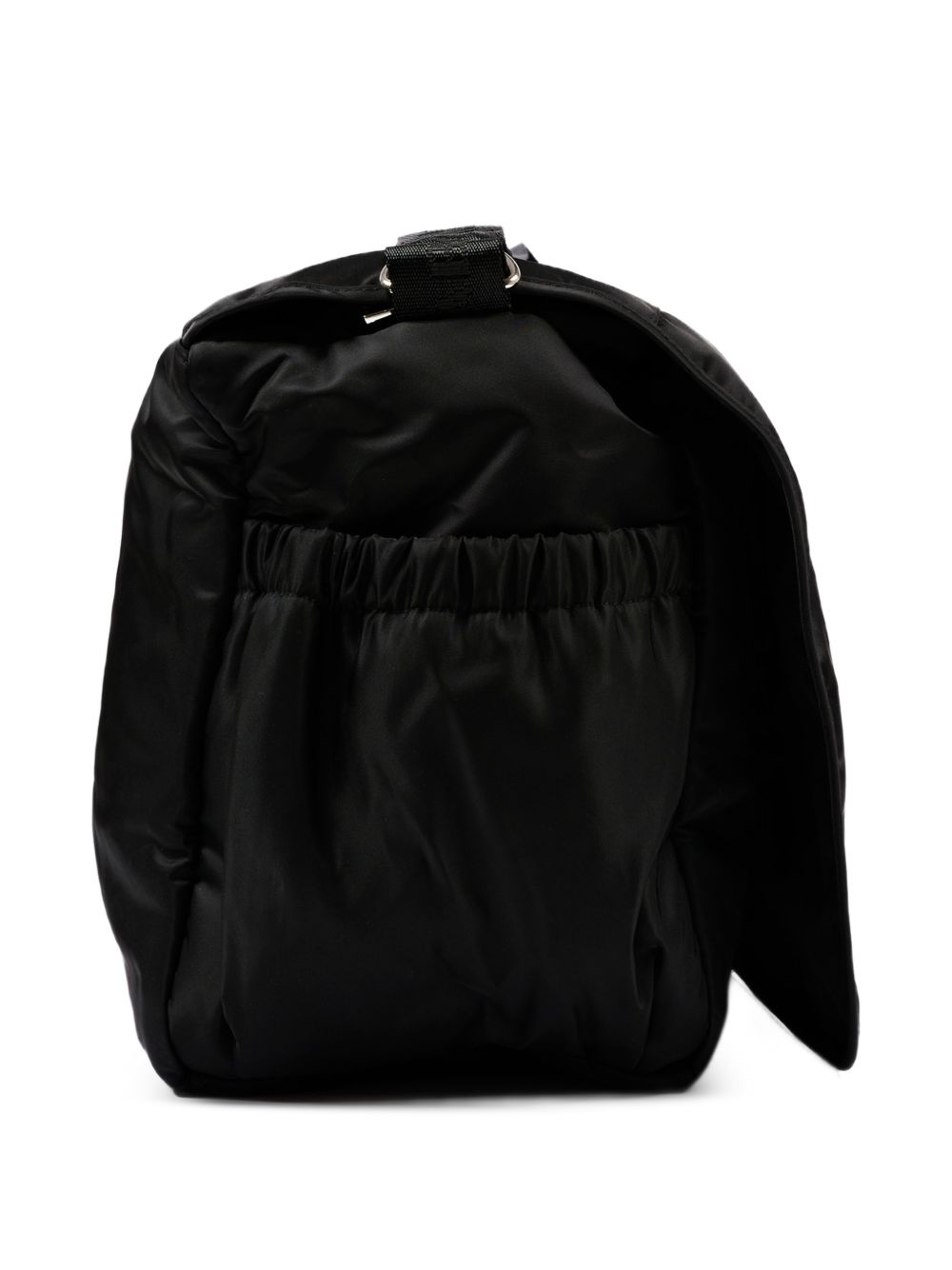 Borsa fasciatoio per neonati Moschino Kids nera con motivo Teddy Bear MUX05YL3AC5 60100 MOSCHINO KIDS