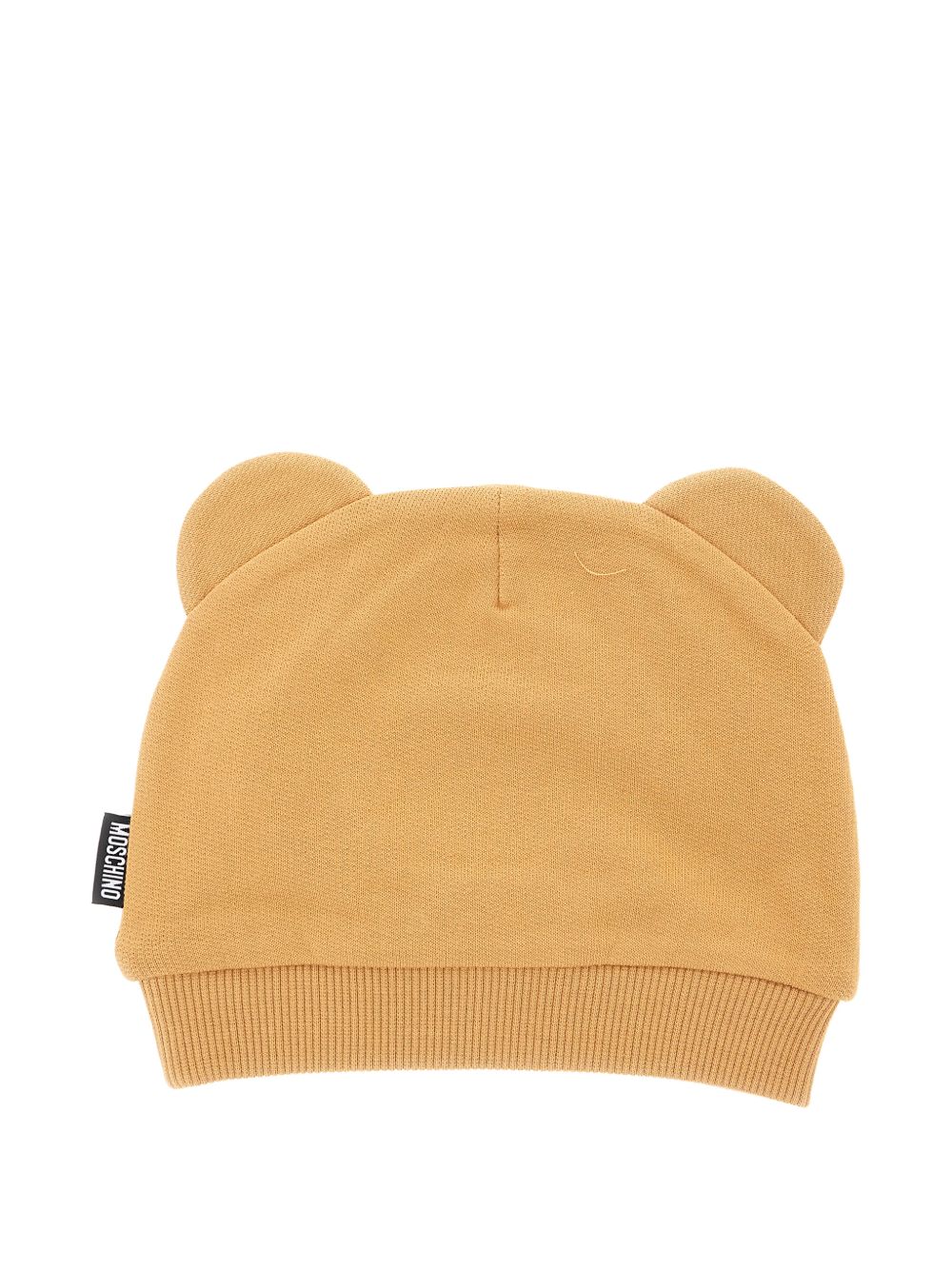 Cappello per neonati Moschino Kids marrone con motivo Teddy bear MUX063LCA93 20351 MOSCHINO KIDS