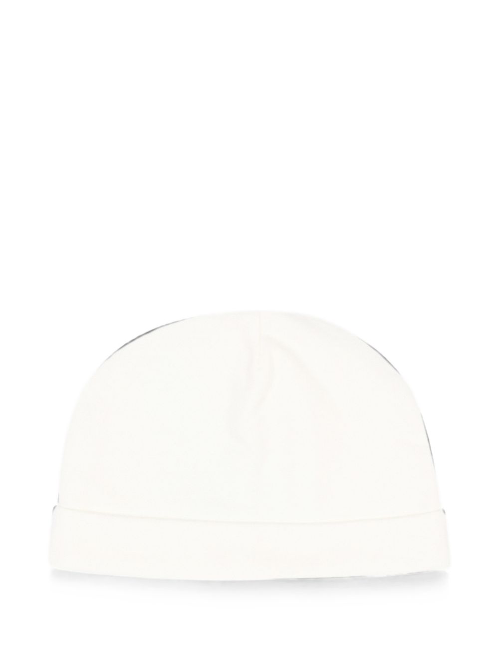 Berretto per neonati Moschino Kids bianco con dettaglio Teddy Bear MUX066LCA40 10063 MOSCHINO KIDS