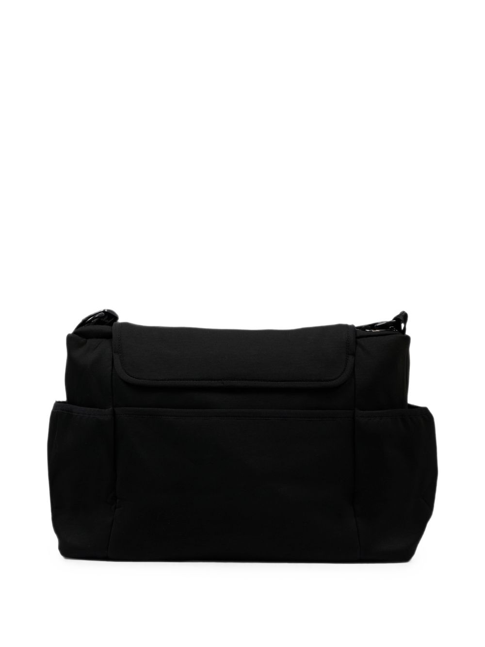 Borsa fasciatoio per neonati Moschino Kids nera con stampa orsetto sul davanti MUX069LDA32 60100 MOSCHINO KIDS