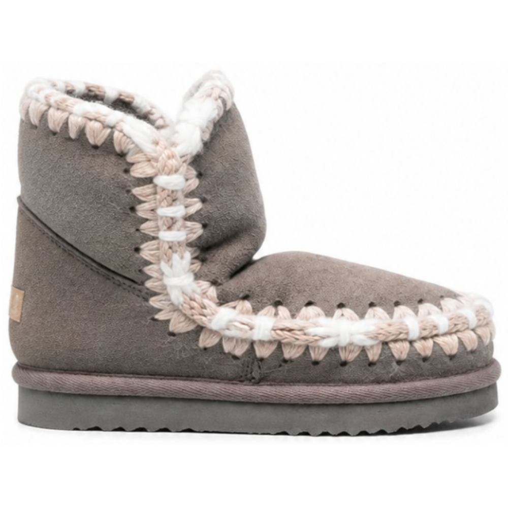 Stivali Eskimo per bambina Mou Kids grigi con fodera in shearling FK101036A NGRE MOU KIDS
