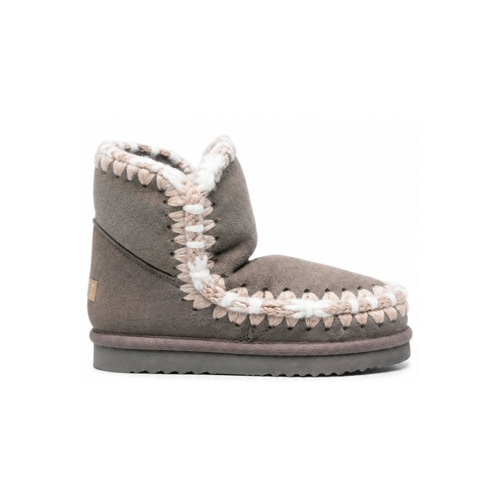 Stivali Eskimo per bambina Mou Kids grigi con fodera in shearling FK101036A NGRE MOU KIDS