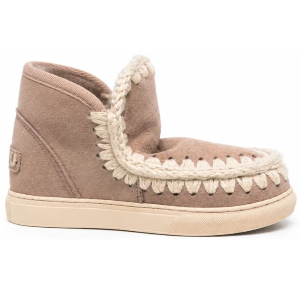 Stivali Eskimo per bambina Mou Kids beige con fodera in shearling FK111015A ELGRY MOU KIDS