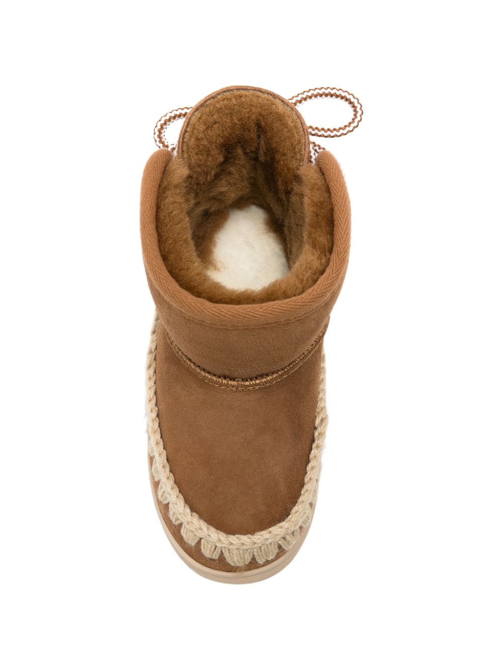 Stivali per bambina Mou Kids marroni con applicazione logo FK111022A COG MOU KIDS