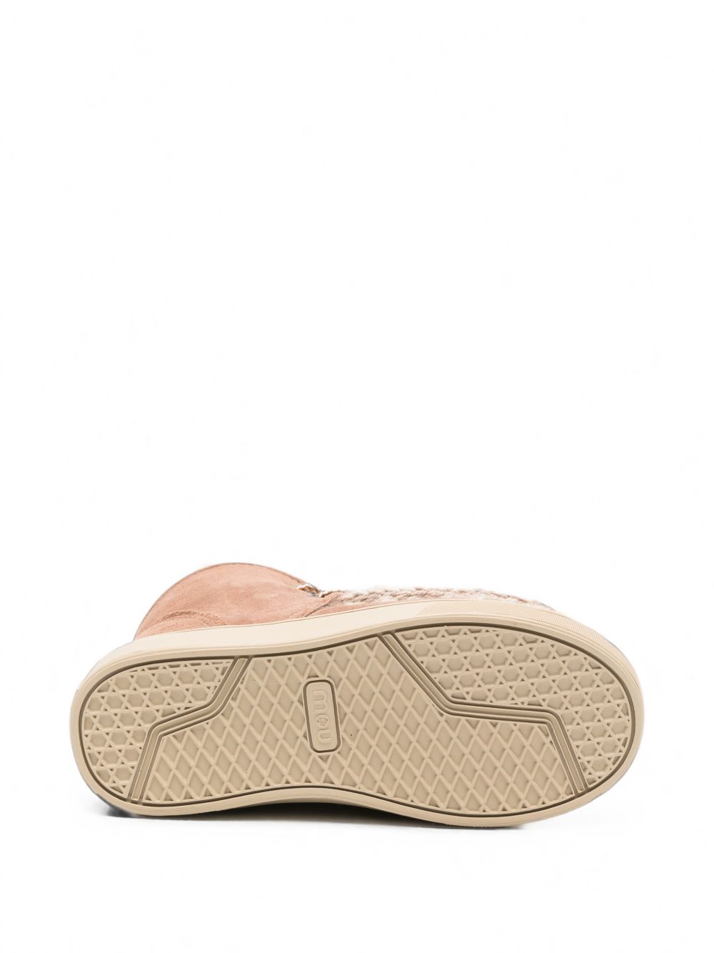 Stivaletti per bambini Mou Kids beige con finitura scamosciata FK111023A PKBRO MOU KIDS