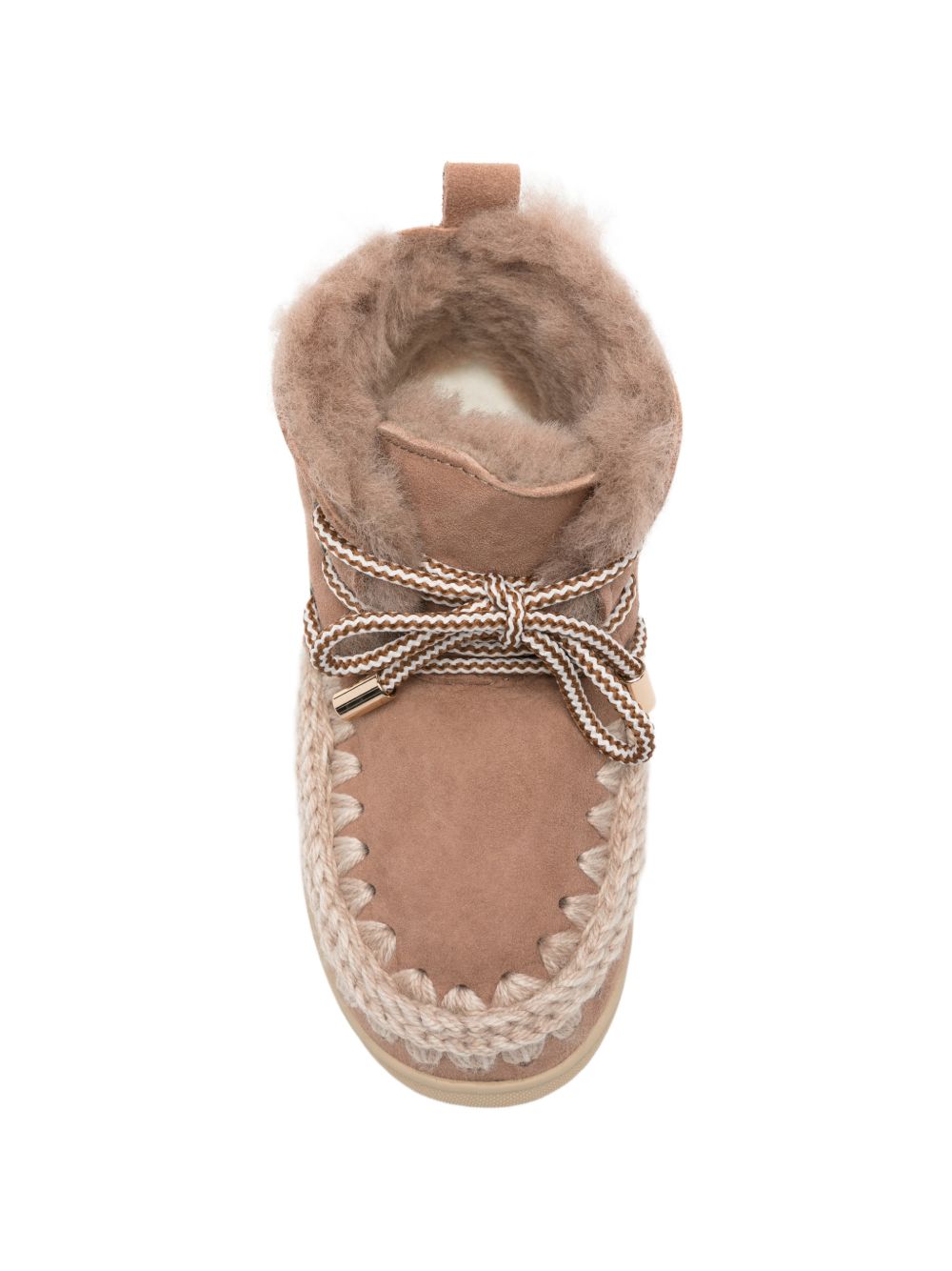 Stivaletti per bambini Mou Kids beige con finitura scamosciata FK111023A PKBRO MOU KIDS