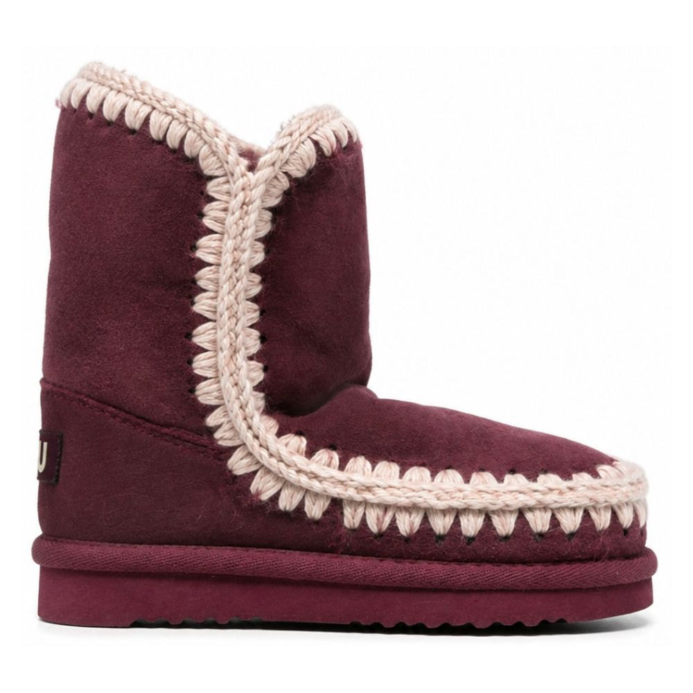 Stivali per bambina Mou Kids rosse in pelle scamosciata FW101000A CAB MOU KIDS