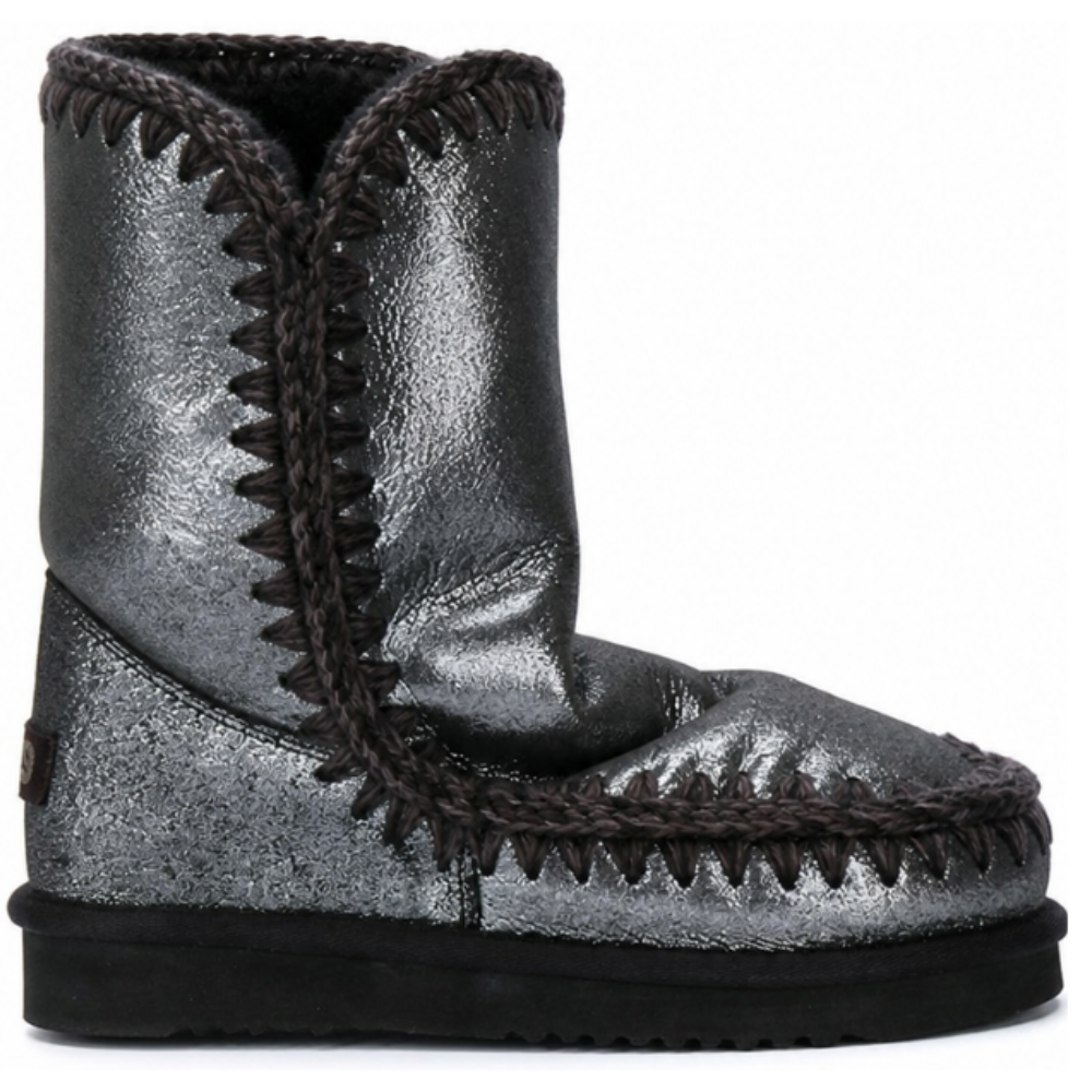 Stivali Eskimo per bambina Mou Kids neri con punta tonda FW101000C MGBLK MOU KIDS