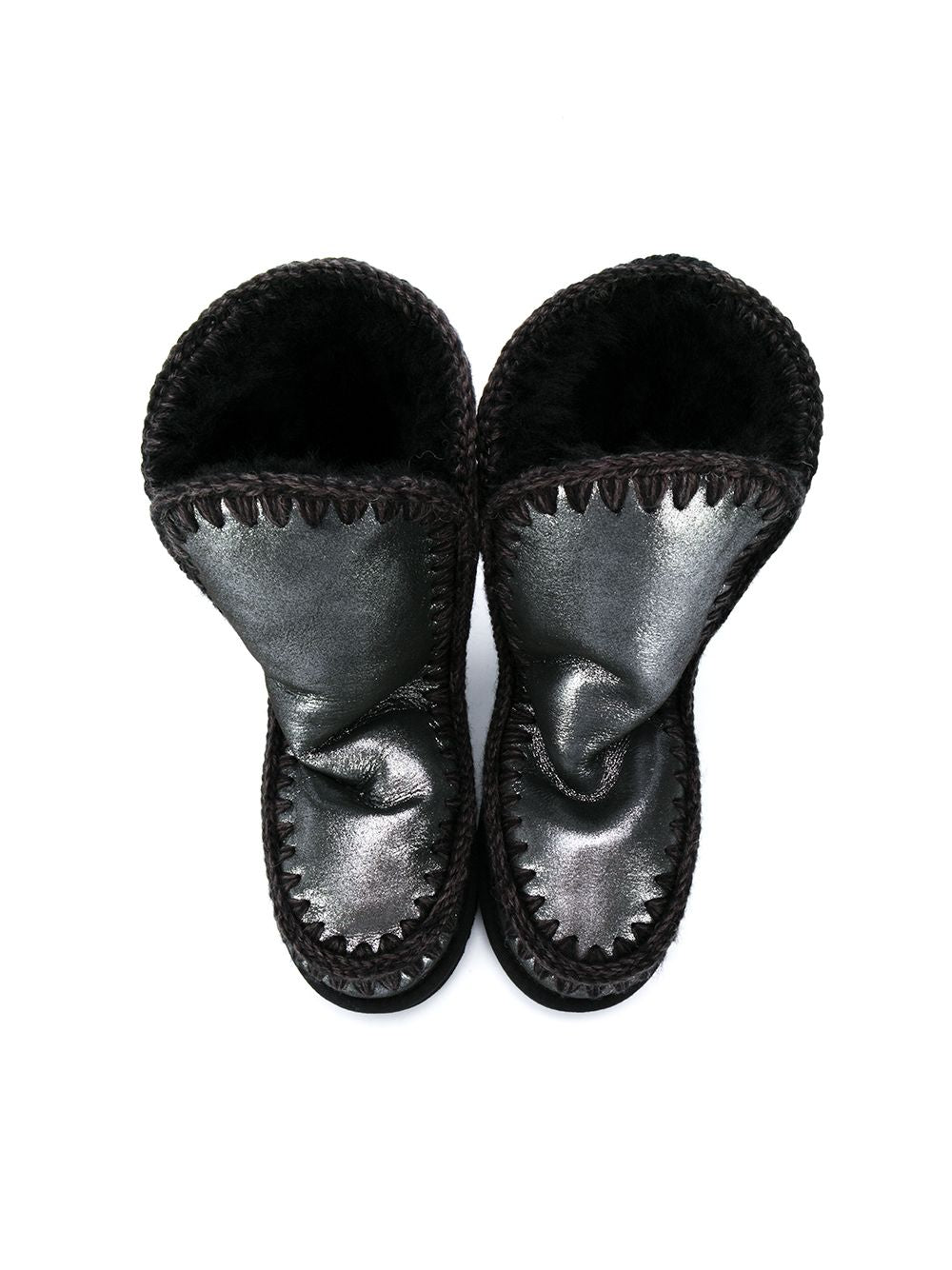 Stivali Eskimo per bambina Mou Kids neri con punta tonda FW101000C MGBLK MOU KIDS
