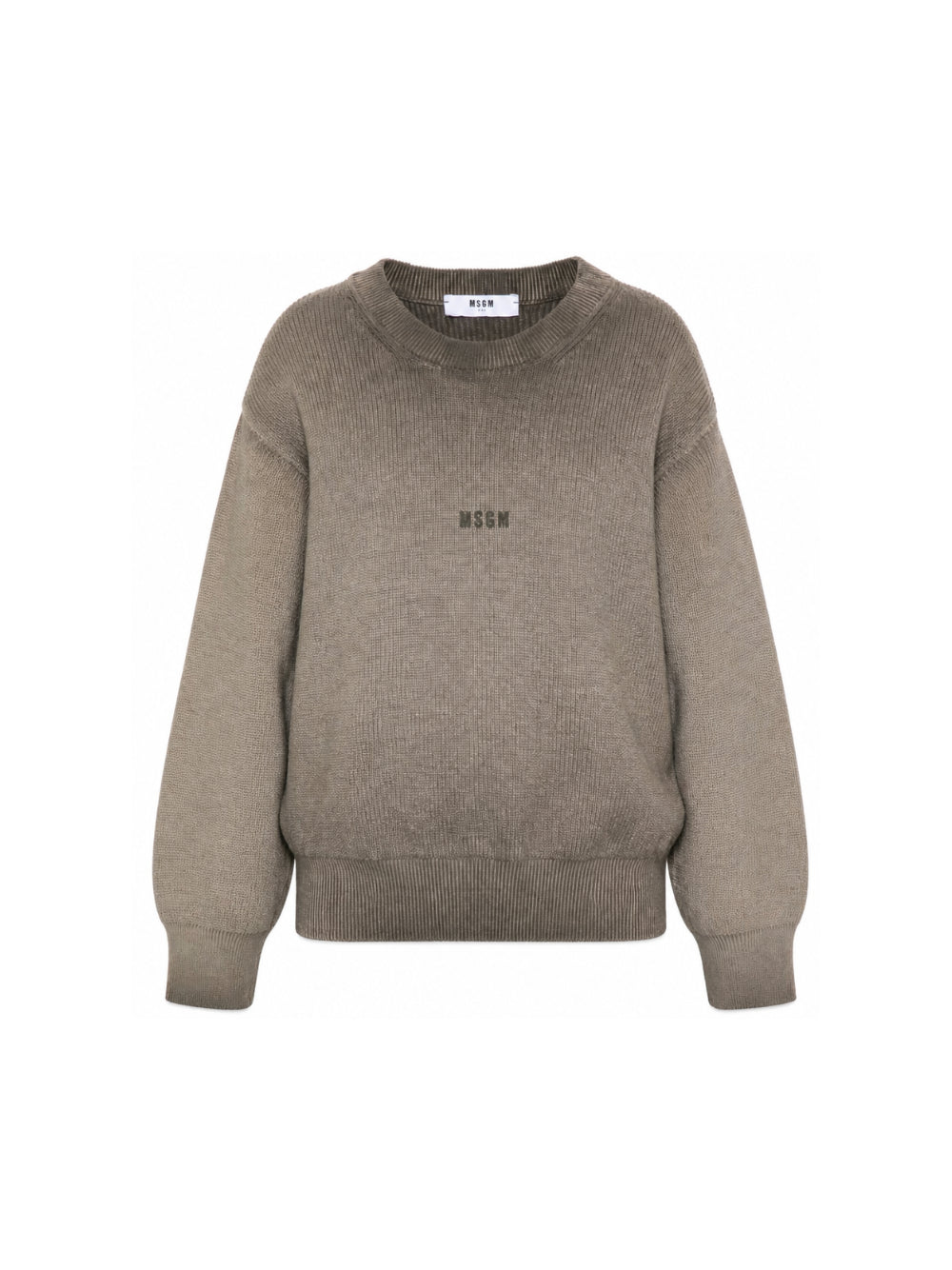 Maglione per bambino Msgm Kids marrone con effetto sfumatura F6MSJBJP317 943 MSGM KIDS