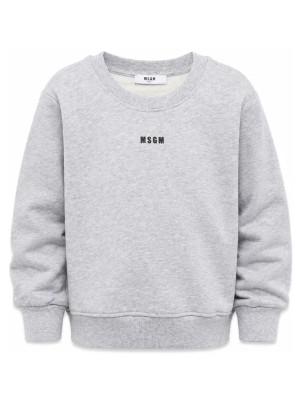 Felpa per bambino Msgm Kids girgia con stampa grafica sul retro F6MSJBSW303 271 MSGM KIDS