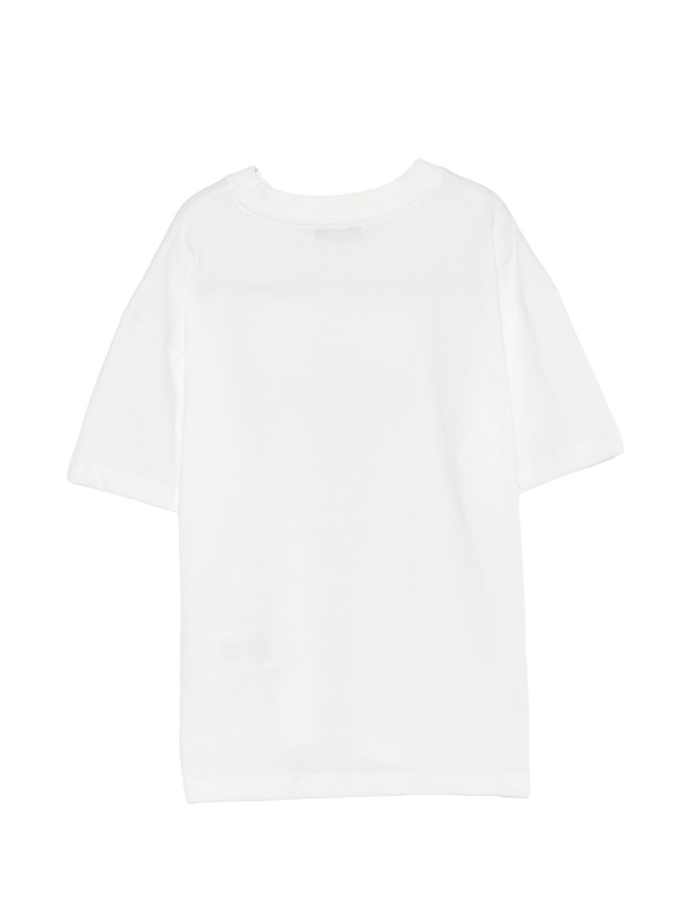 T-shirt per bambino MSGM Kids bianca con stampa grafica F6MSJBTH239 002 MSGM KIDS