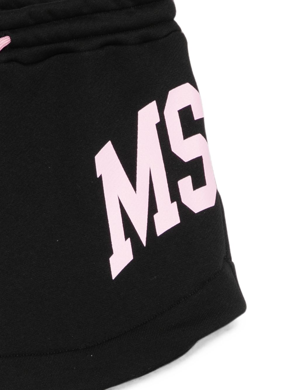 Gonna per bambina MSGM Kids nera con stampa logo F6MSJGSK033 110 MSGM KIDS