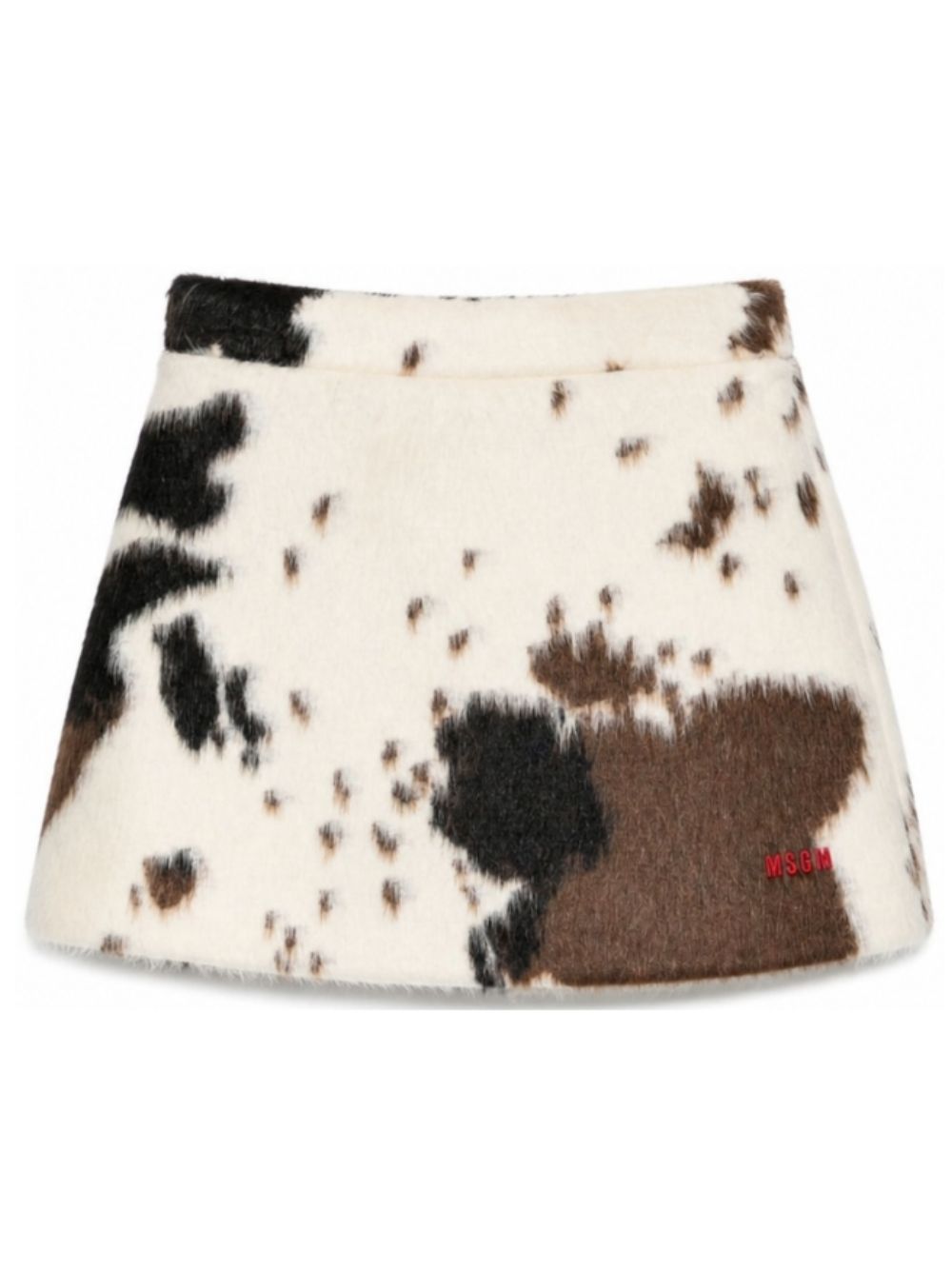 Gonna per bambina Msgm Kids multicolore con logo ricamato F6MSJGSK081 MS098 MSGM KIDS