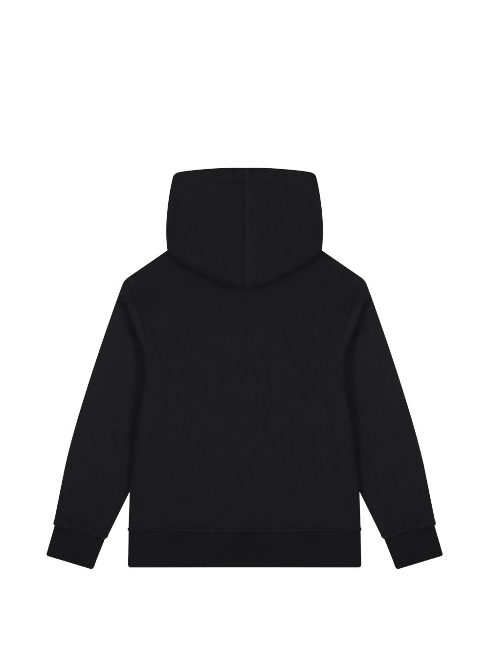 Felpa per bambino MSGM Kids nera con logo sul davanti F6MSJUHS011 110 MSGM KIDS