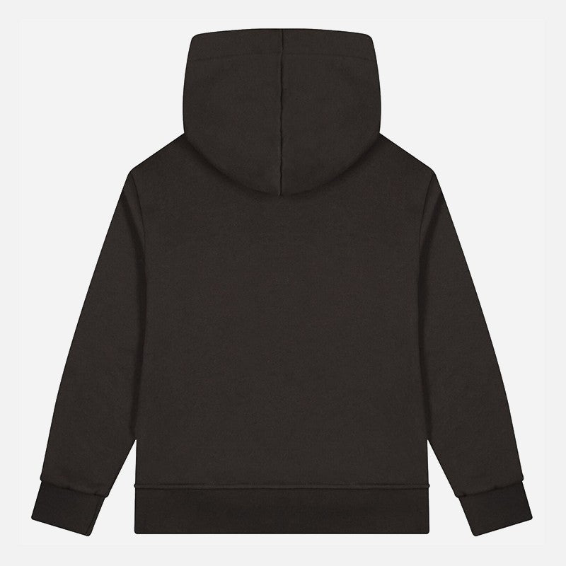 Felpa per bambino MSGM Kids marrone con logo sul davanti F6MSJUHS011 943 MSGM KIDS