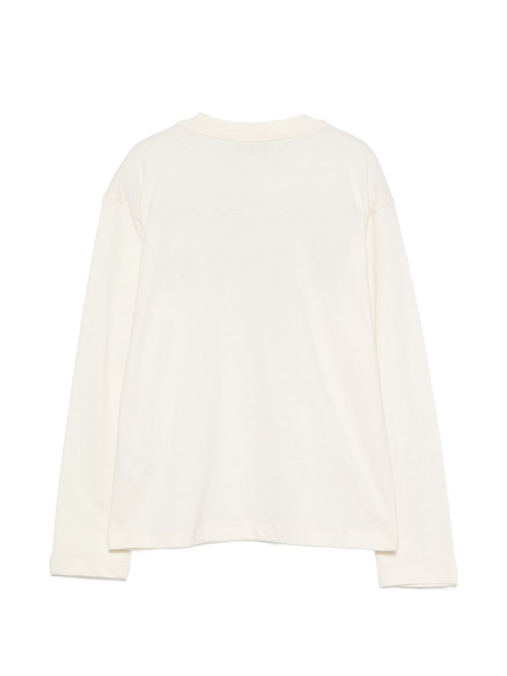 T-shirt per bambini MSGM Kids bianca con stampa grafica F6MSJUTH012 013 MSGM KIDS