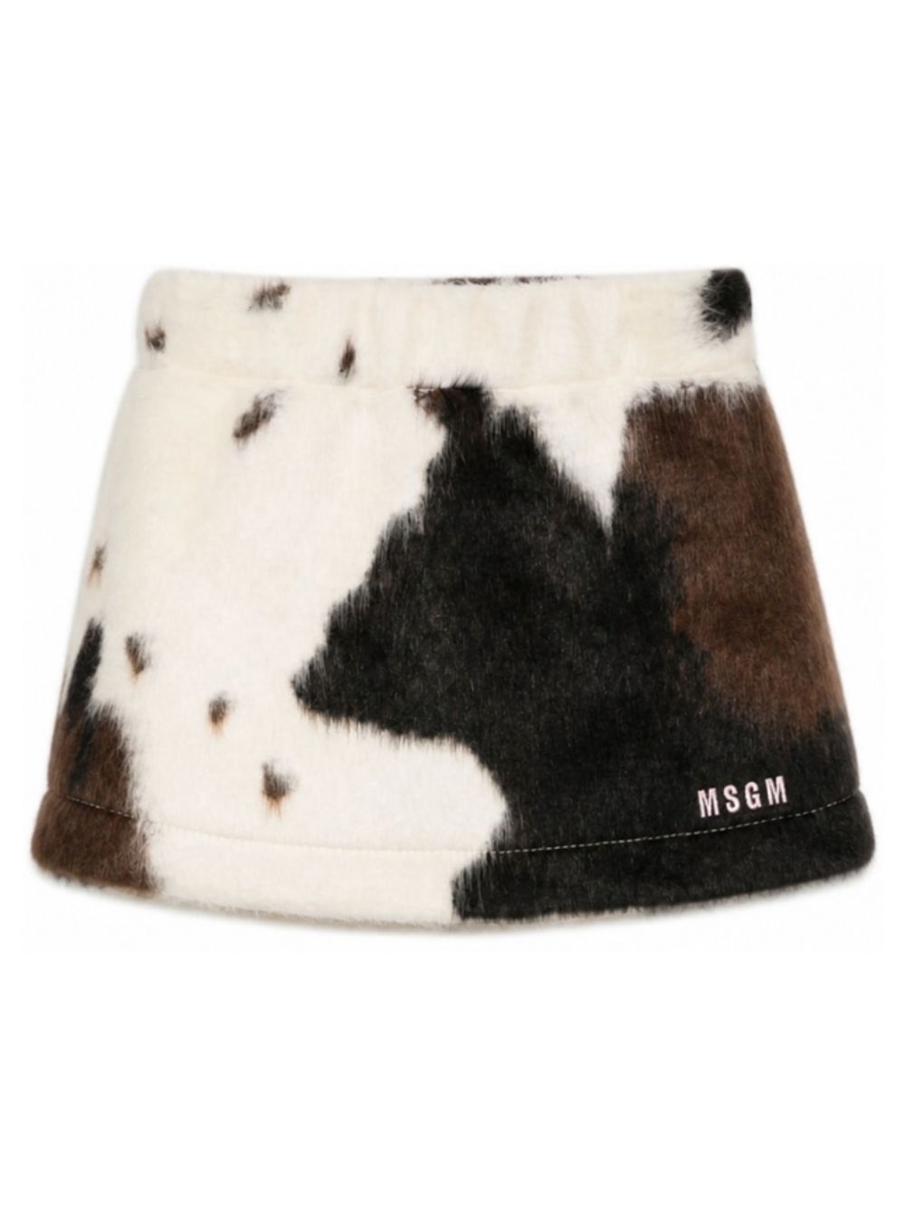Gonna per neonata MSGM Kids animalier in pelliccia sintetica F6MSNGSK371 MS098 MSGM KIDS