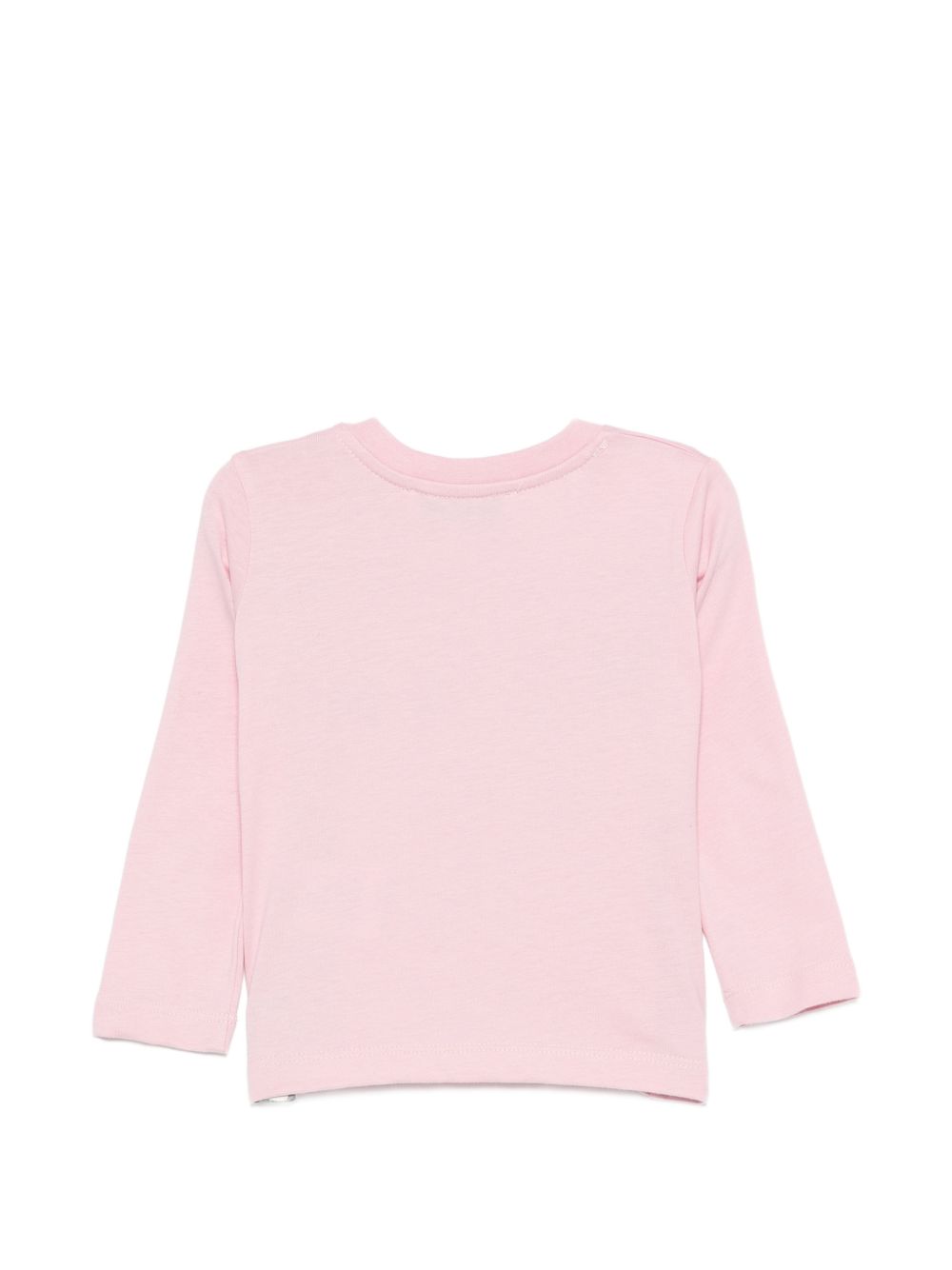 T-shirt per neonata MSGM Kids rosa con logo sul davanti F6MSNGTH367 MS090 MSGM KIDS