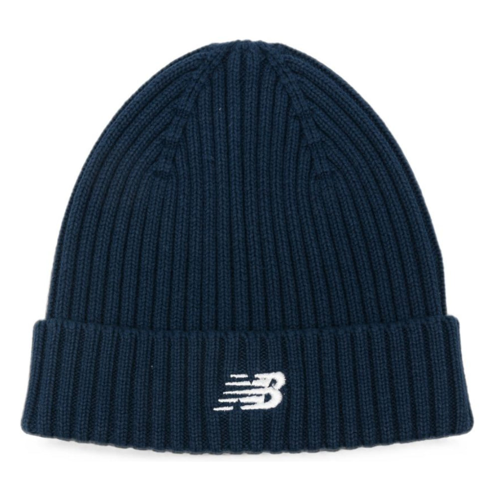 Berretto per bambini New Balance Kids blu a coste con logo AC95708 NNY NEW BALANCE KIDS
