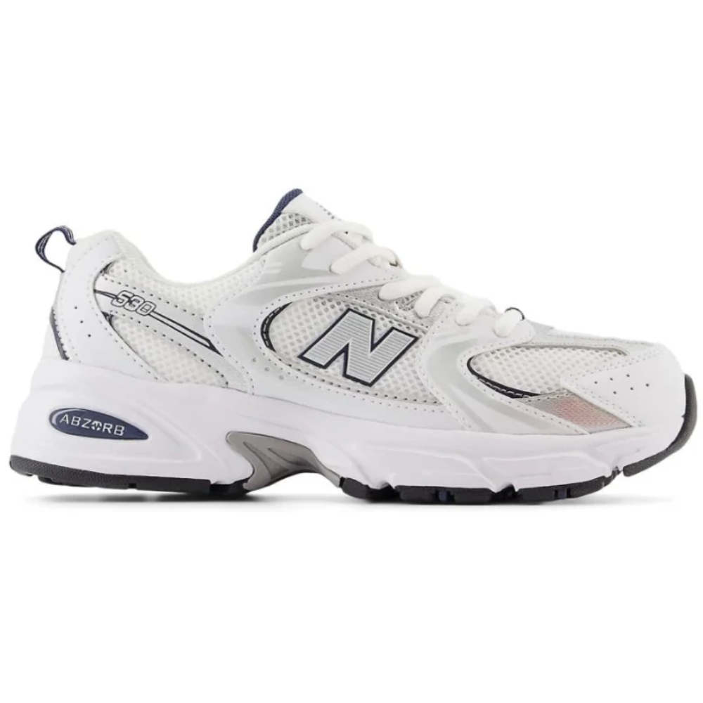 Sneakers 5030 per bambini New Balance Kids bianche con chiusura frontale con lacci GR530 SB1 NEW BALANCE KIDS