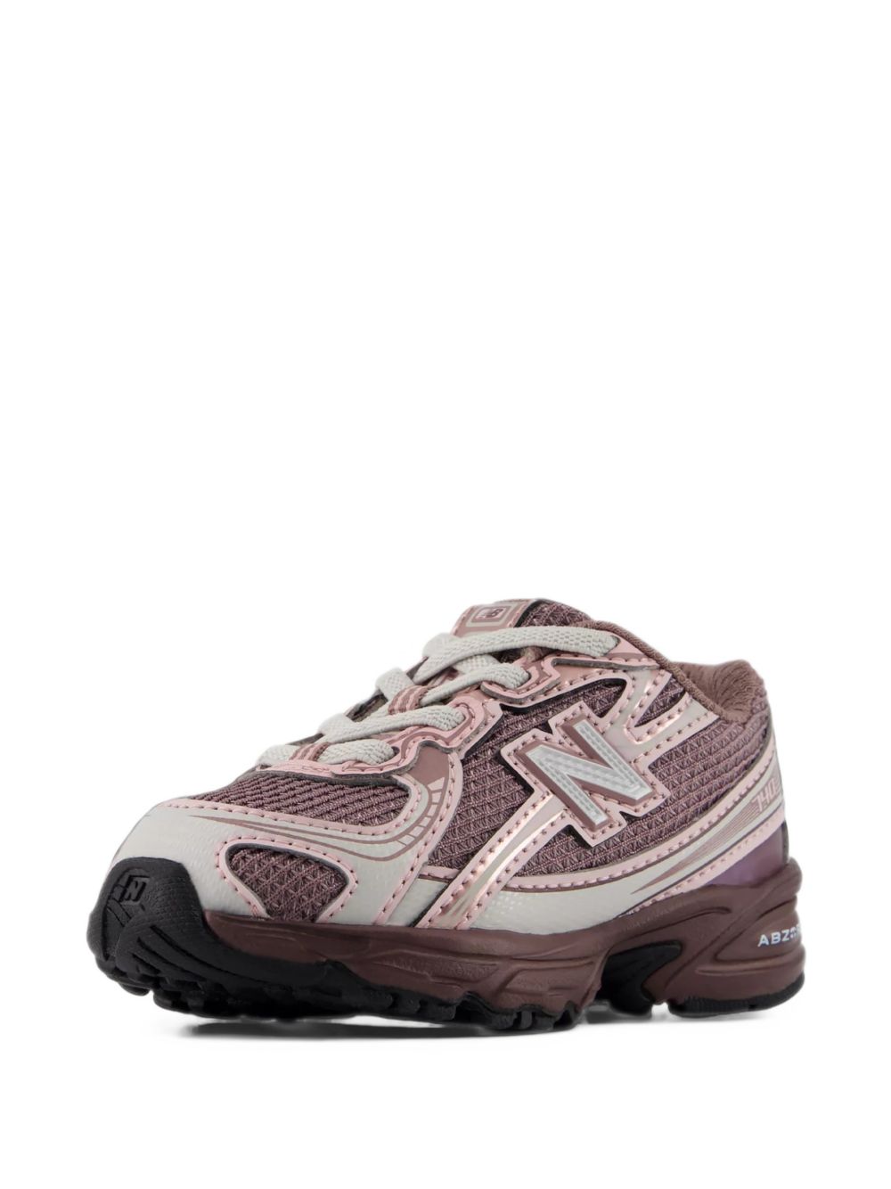 Sneakers per bambina New Balance 740 Kids rosa con pannelli in rete I740 8TU NEW BALANCE KIDS