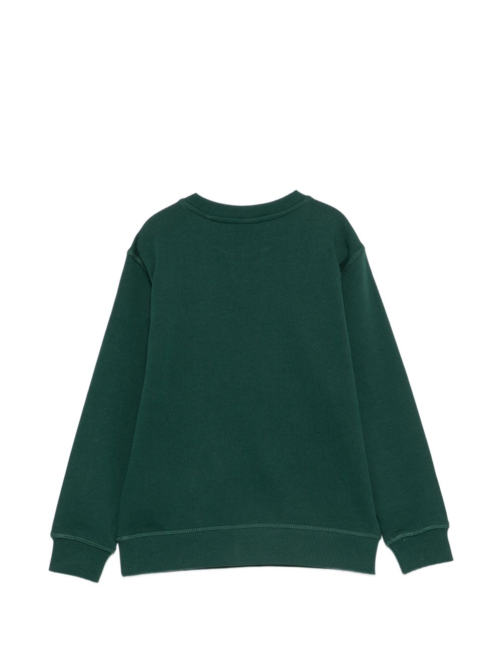 Felpa per bambini New Balance Kids verde con logo sul davanti LAKB0055 NOG NEW BALANCE KIDS