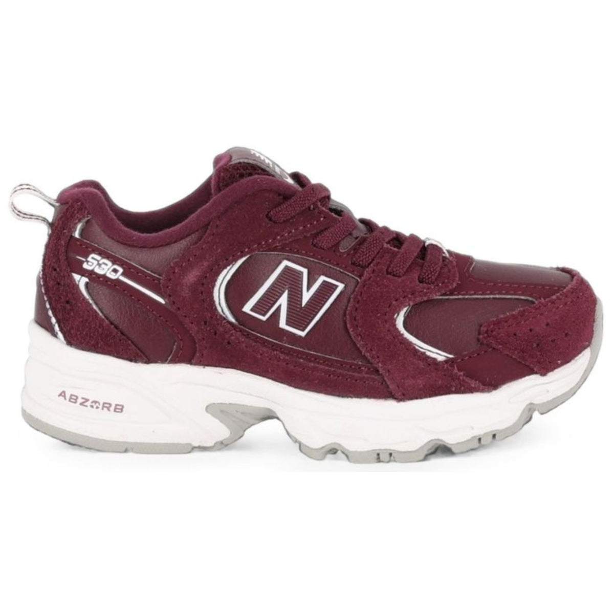 Sneakers 530 per bambini New Balance Kids rosse con design a pannelli P530 6MQ NEW BALANCE KIDS