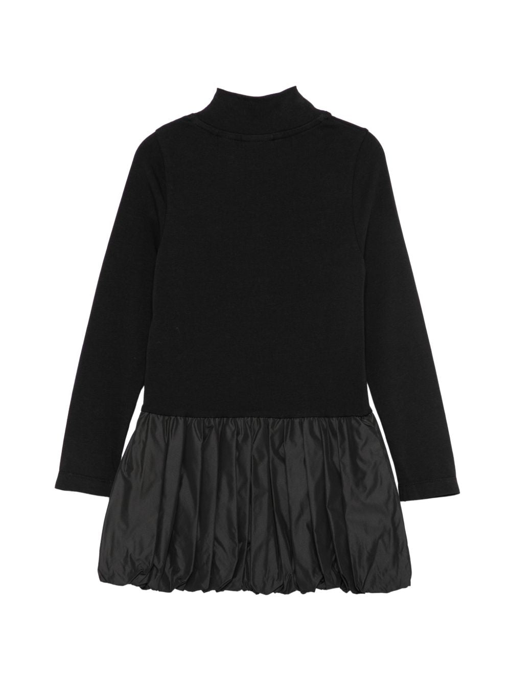 Abito per bambina Off-White Kids nero a collo alto 44GDF009F26J001 BLACK OFF WHITE KIDS