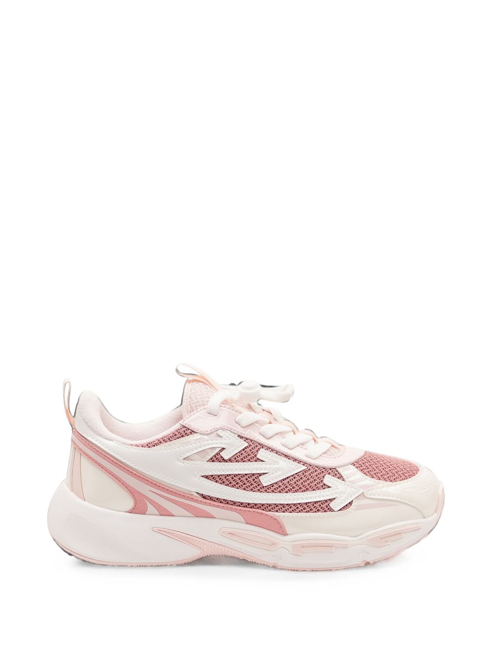 Sneakers per bambina Off White Kids rosa con logo OF06029655 PNKWHT OFF WHITE KIDS