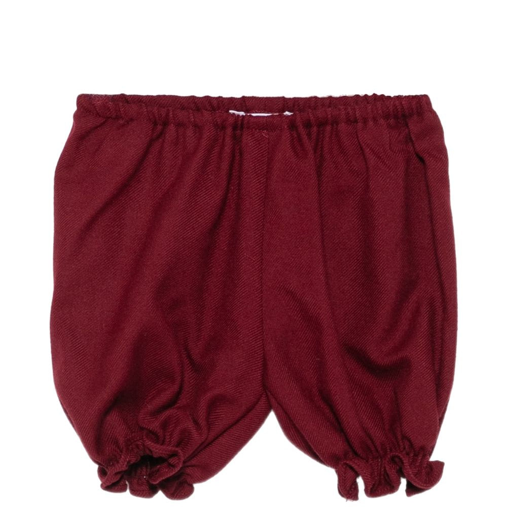 Pantaloncini per neonato Paio Crippa Kids rosso con vita elasticizzata ALBICOCCA 30 PAIO CRIPPA KIDS